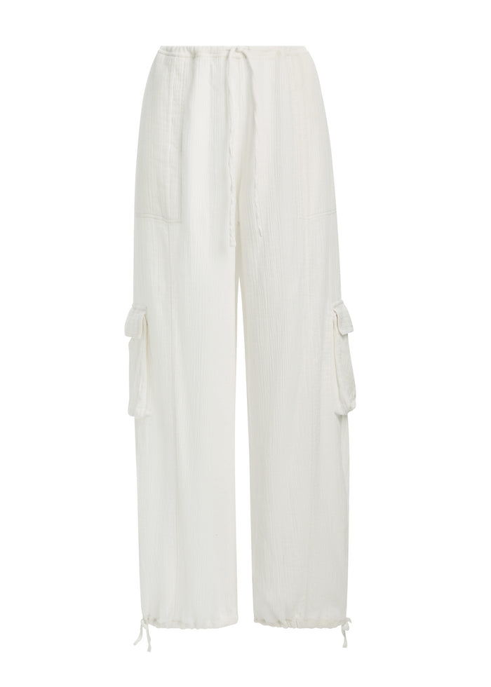 Zira Gauze Cargo Pant