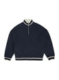Theodore Oversized 3/4 Zip Pullover