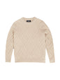Joseph Grid Cable Sweater