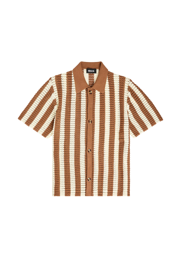 Maximus Crochet Button Down