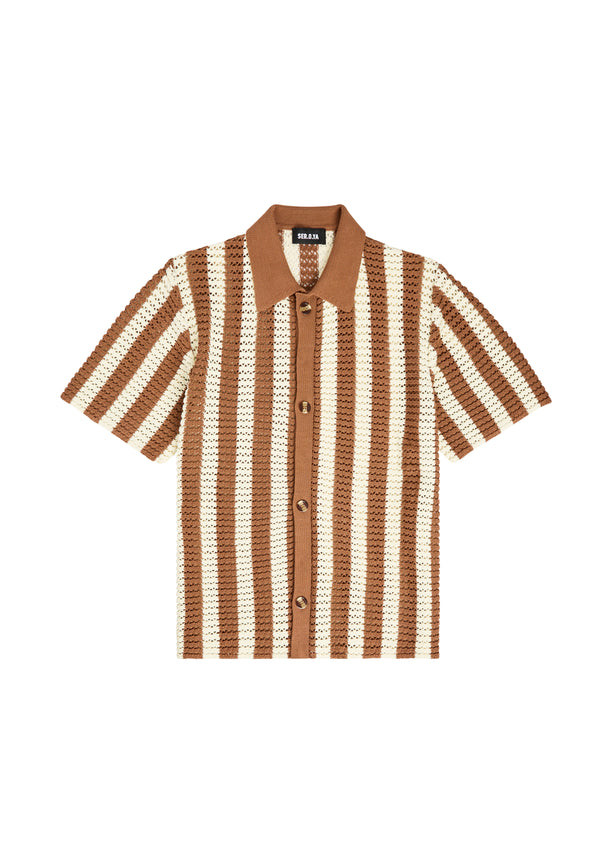 Maximus Crochet Button Down