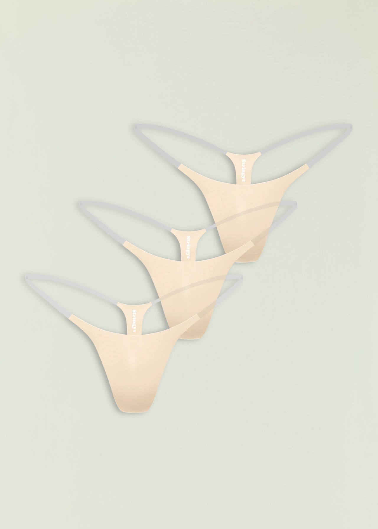 Stringy Invisible Invisible Strap 3-Pack Panty – SEROYA