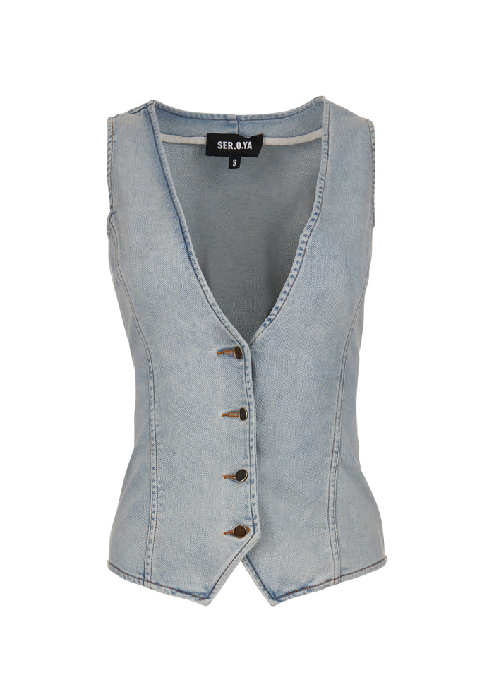 Taylor Denim Vest