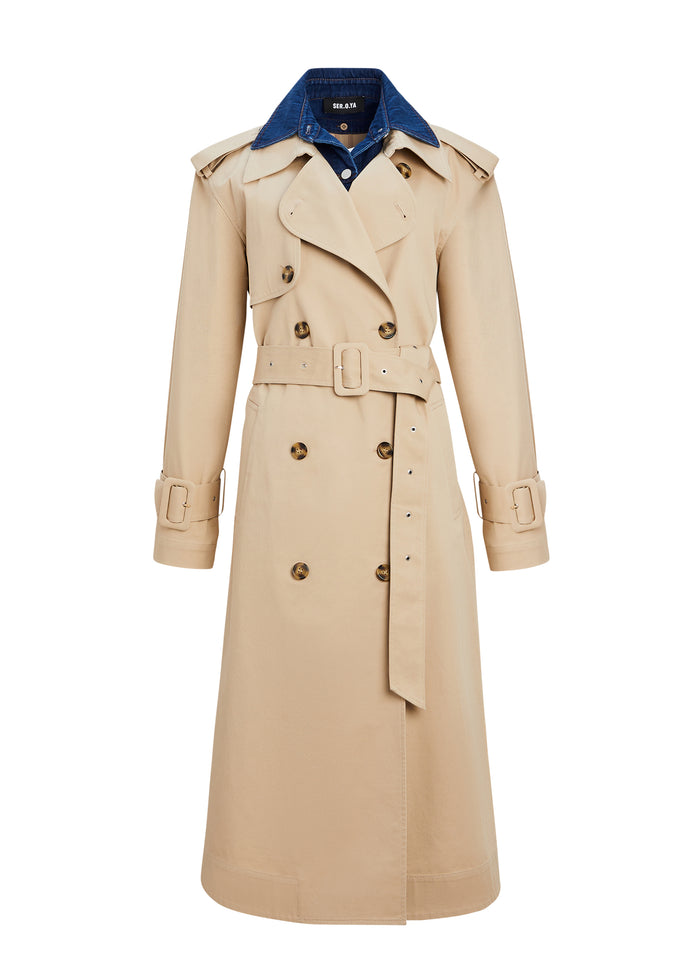 York Convertible Trench Coat