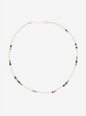 White Multi Beaded Necklace