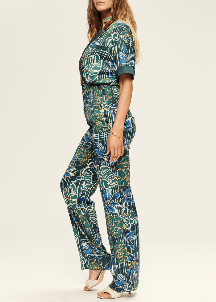 Adriana Silk Jumpsuit