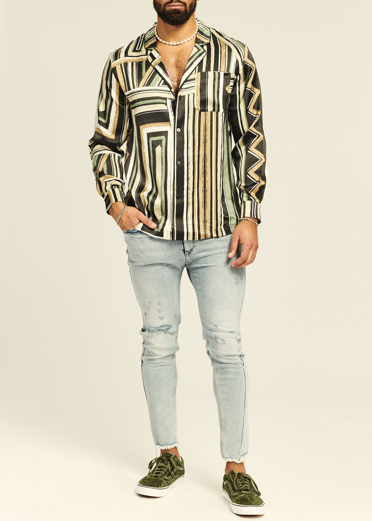 Kostas Silk Shirt