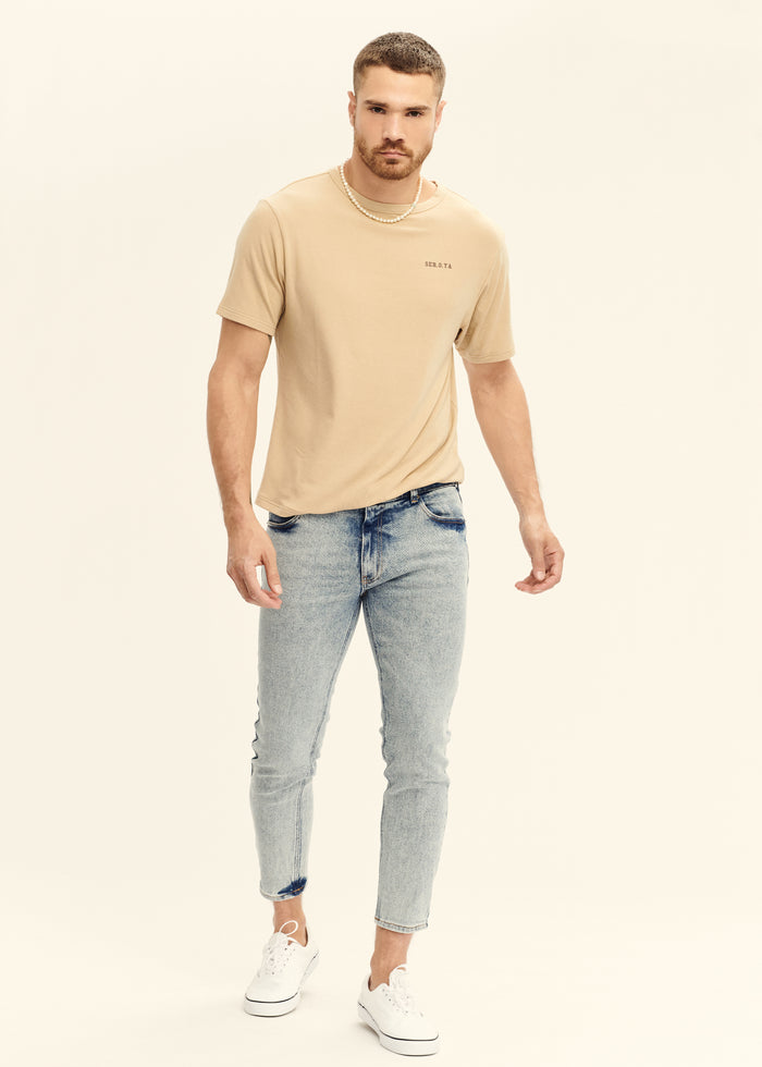 Diego Tapered Cropped Jean