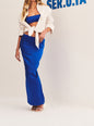 Julian Silk Midi Skirt