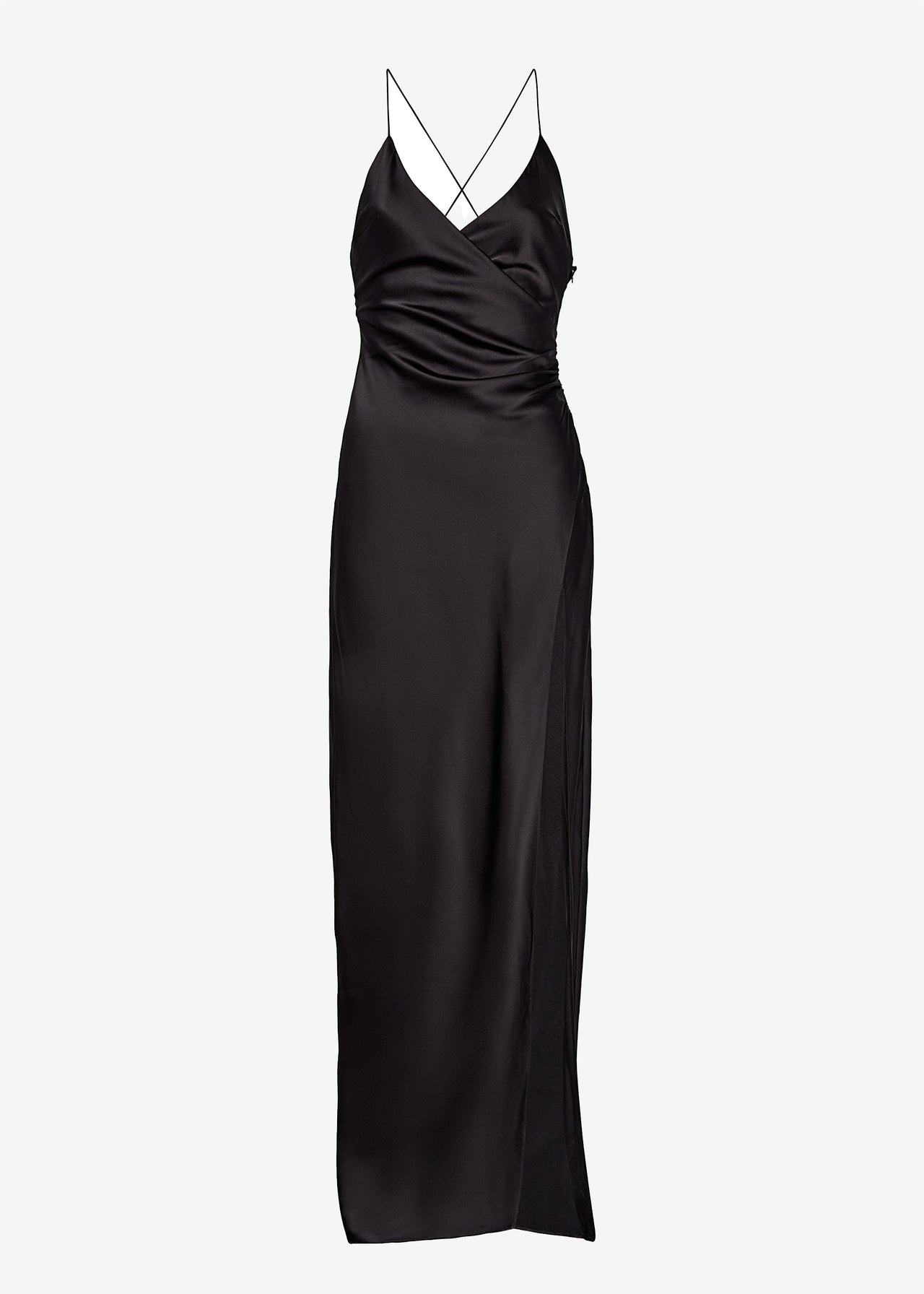 amina satin maxi dress Gold Maxi Dress - Amina Embellished Satin - Size 0 to 12