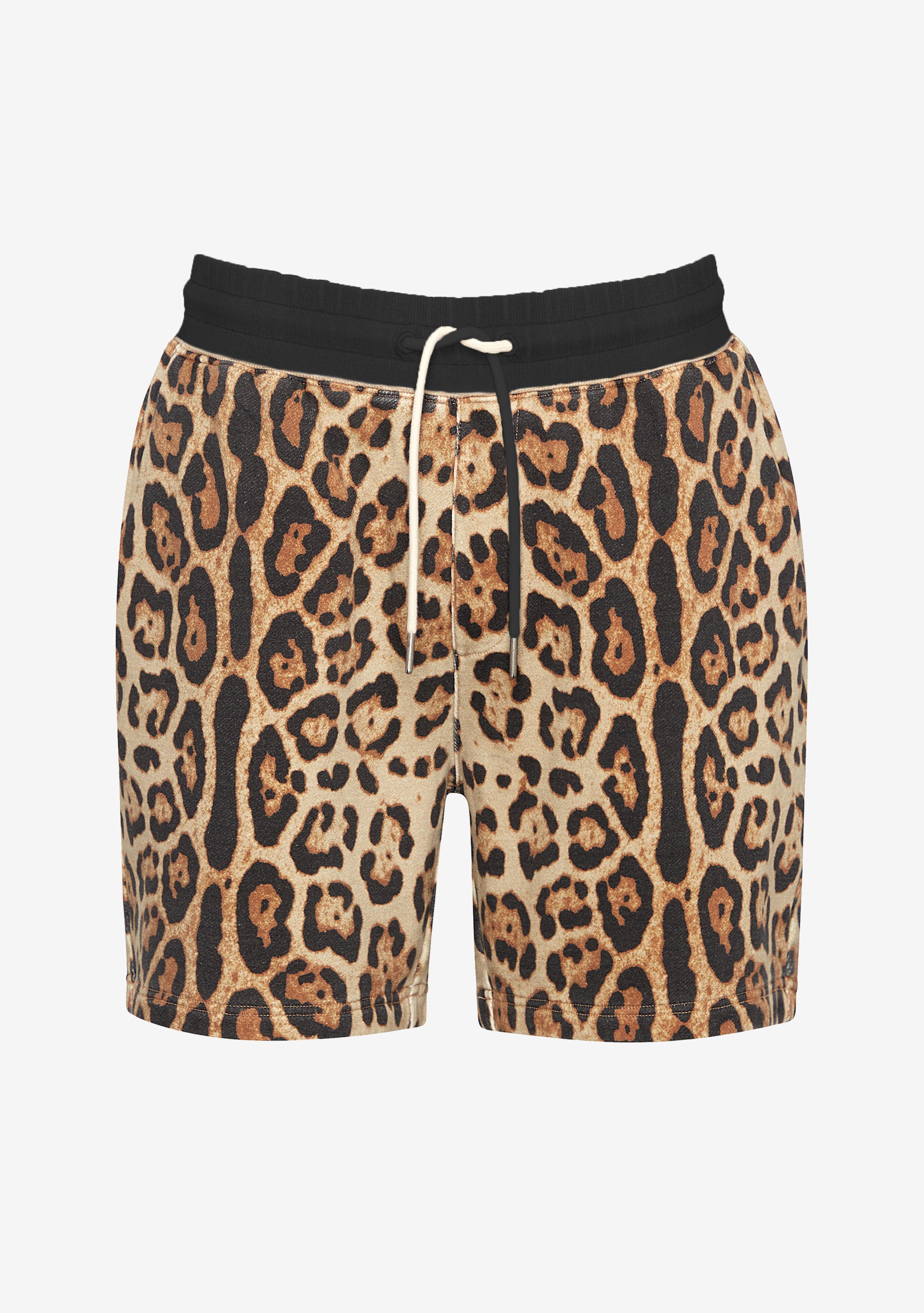 Leopard print clearance bermuda shorts