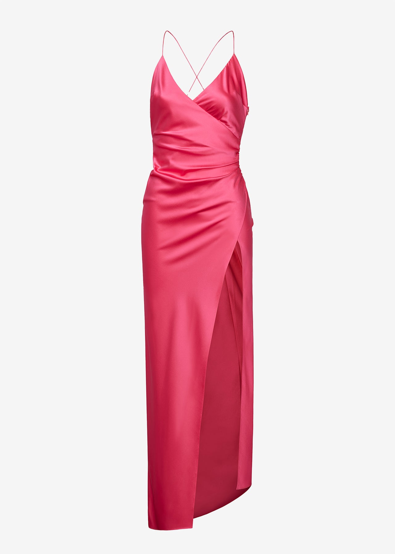 ser o ya emma silk dress SEROYA Emma Dress in Burgundy