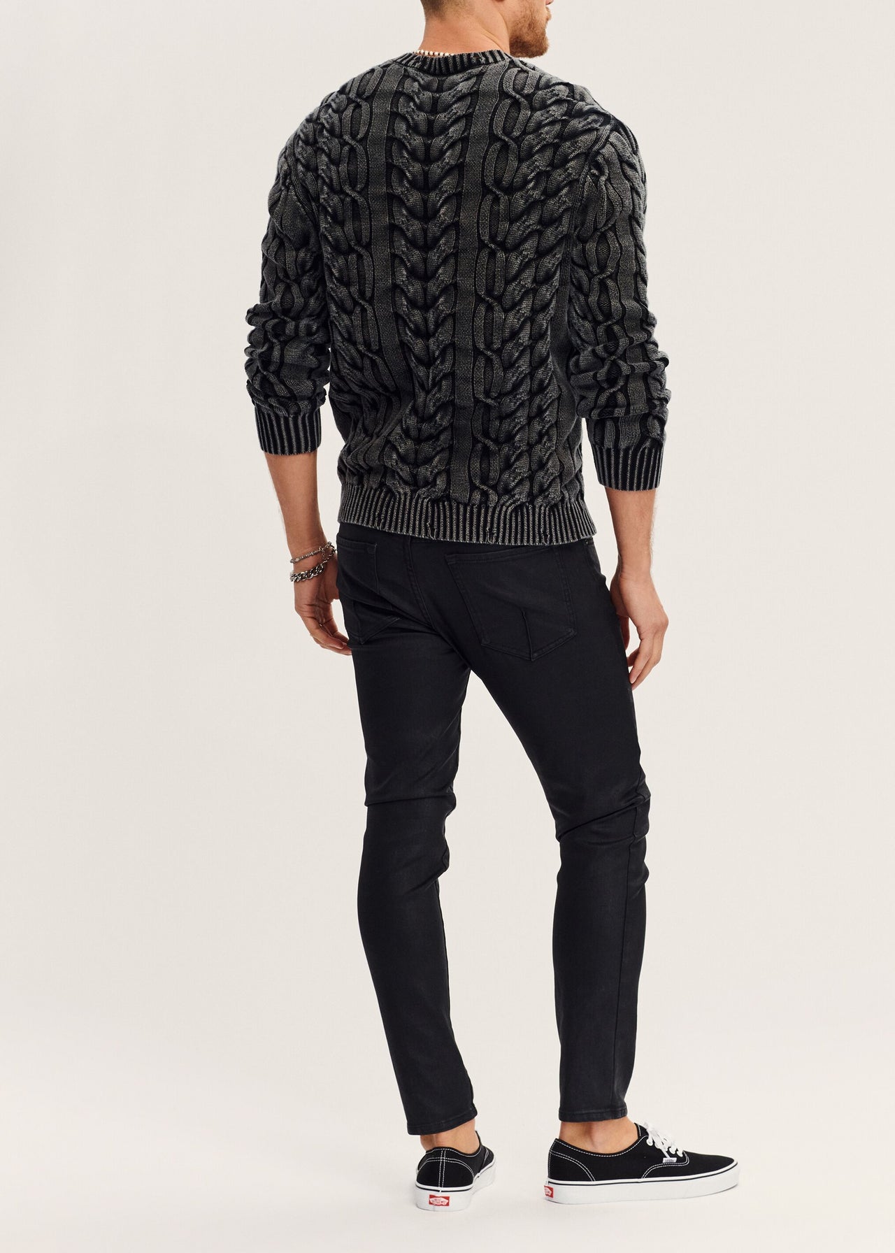 Lewis Cable Knit Sweater
