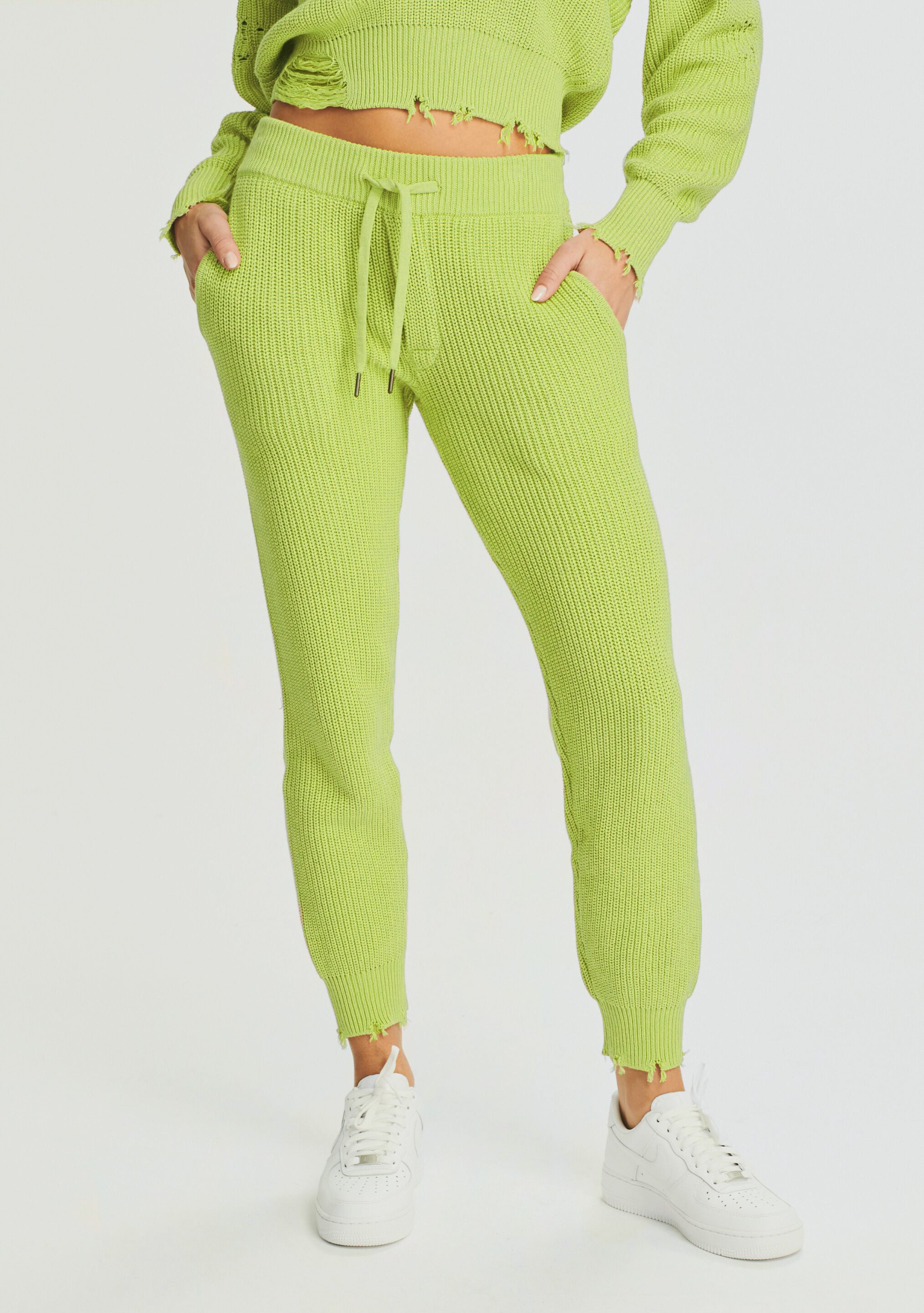 Lime green hot sale jogger set