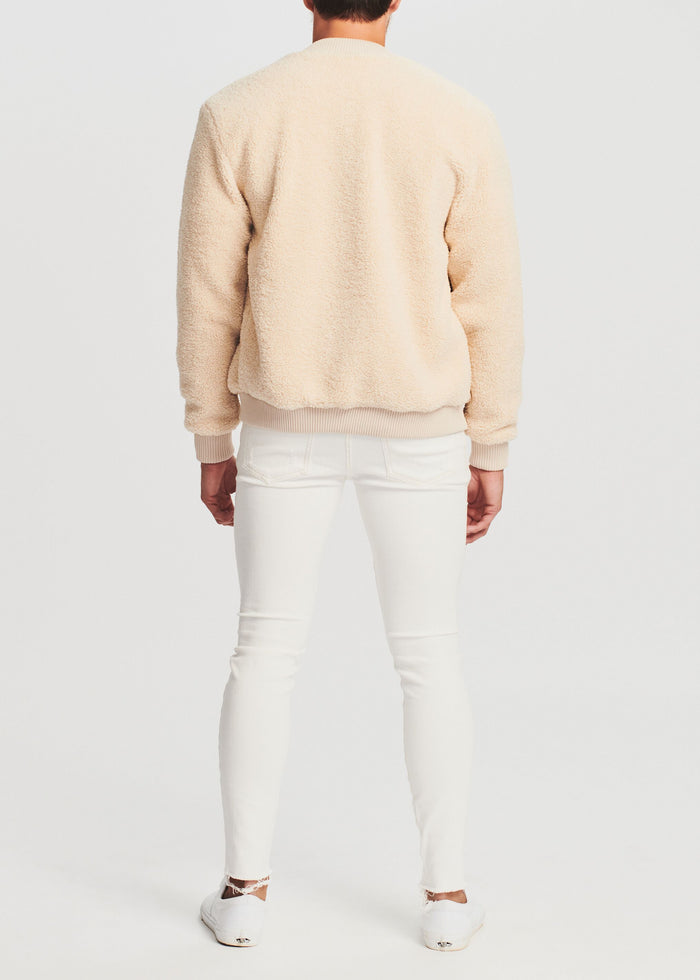 Tobias Teddy Bomber Jacket