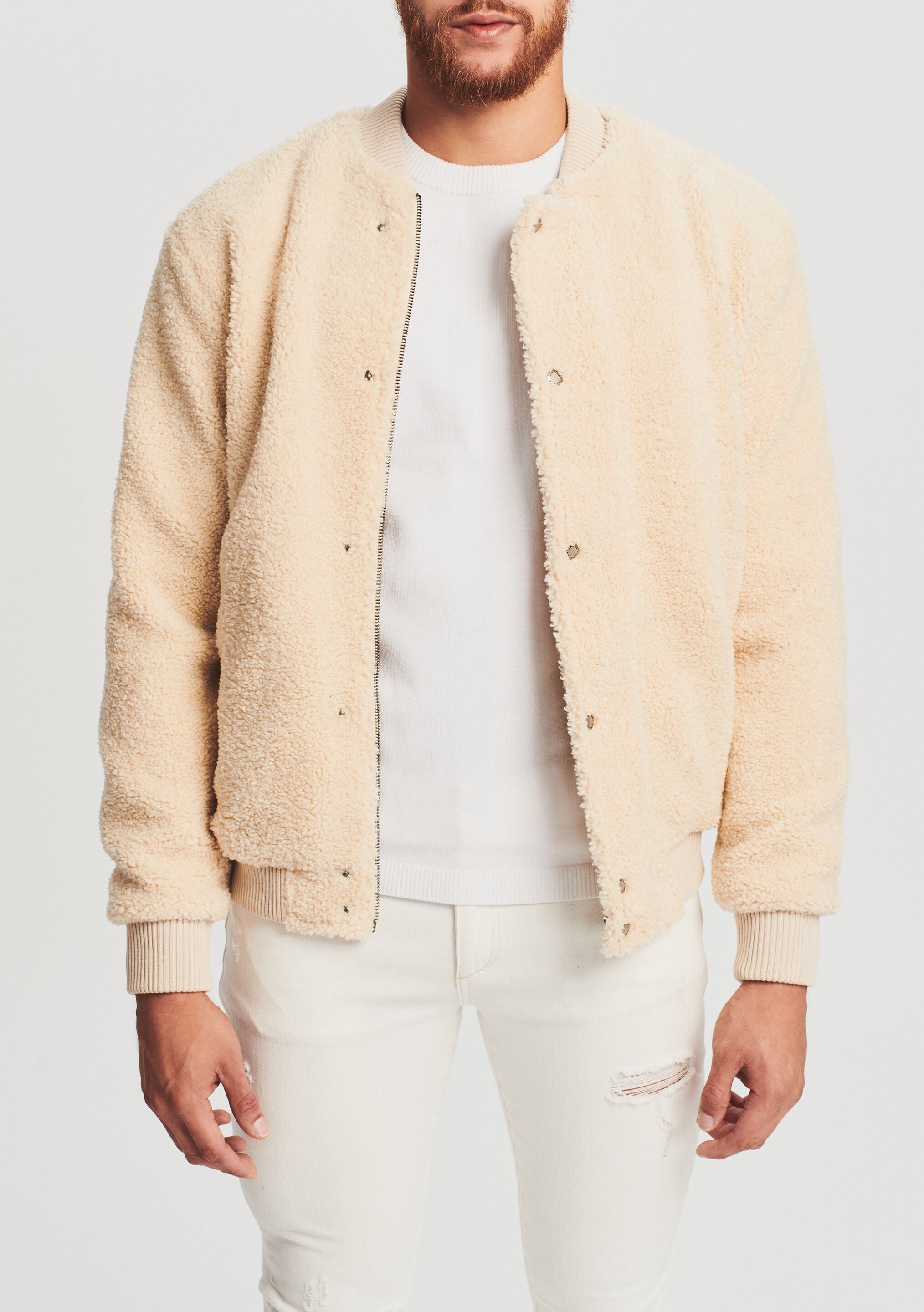 Teddy discount bomber coat