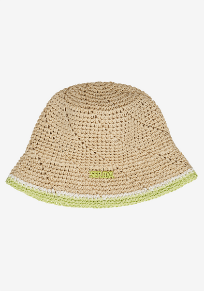 帽子 RAFFIA BUCKET HAT Raffia Bucket Hat – P'OOK Hats Worldwide