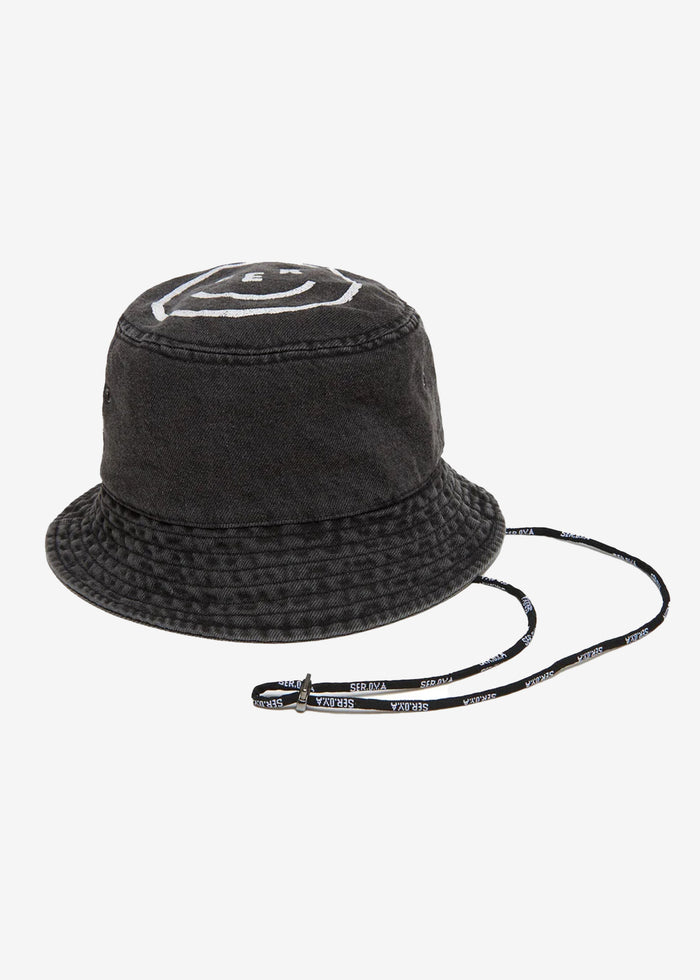 Washed Denim Bucket Hat