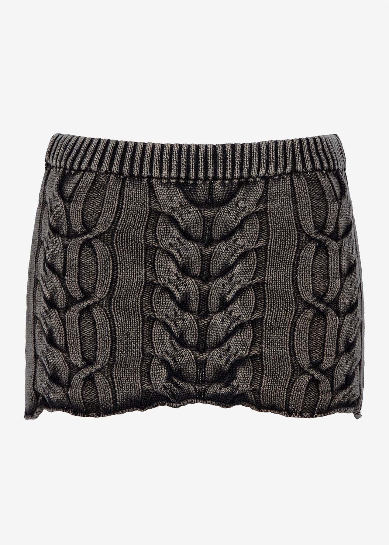 Indra Cable Knit Skirt