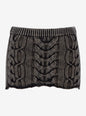 Indra Cable Knit Skirt