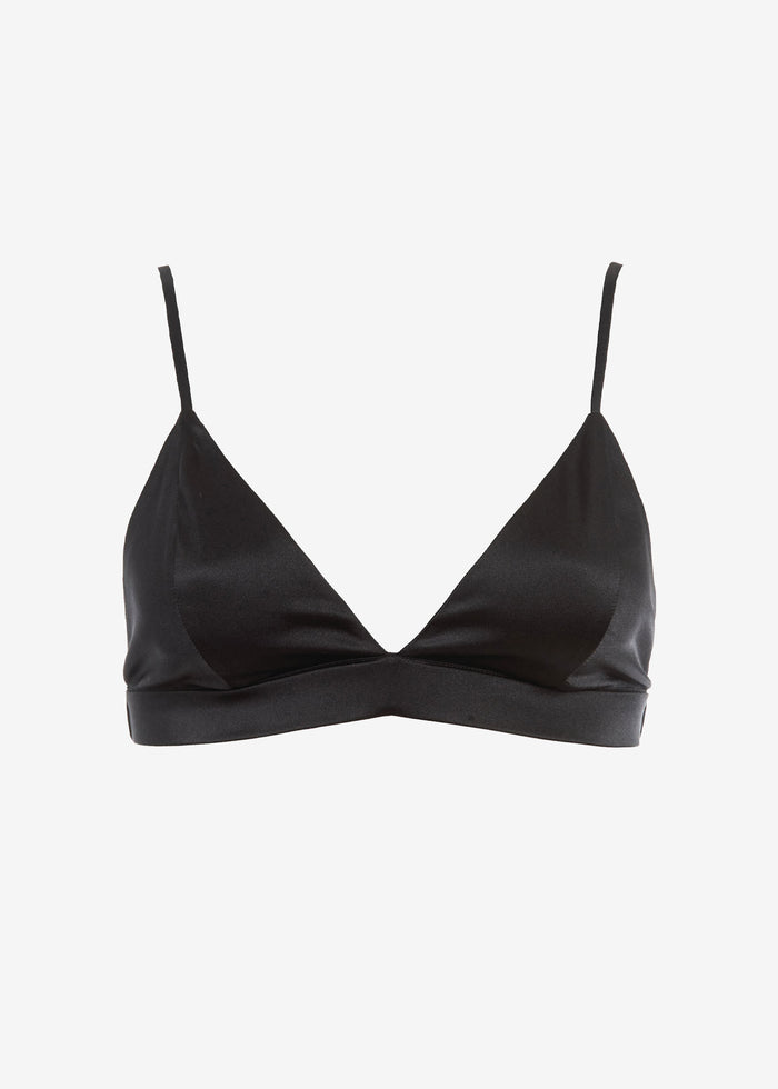 Iris Silk Bralette