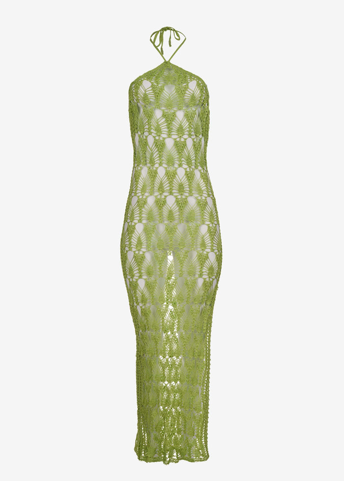 Ponce Crochet Halter Dress