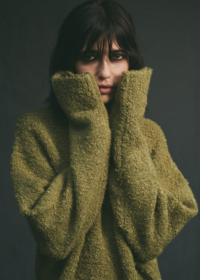 Charlie Boucle Sweater Dress
