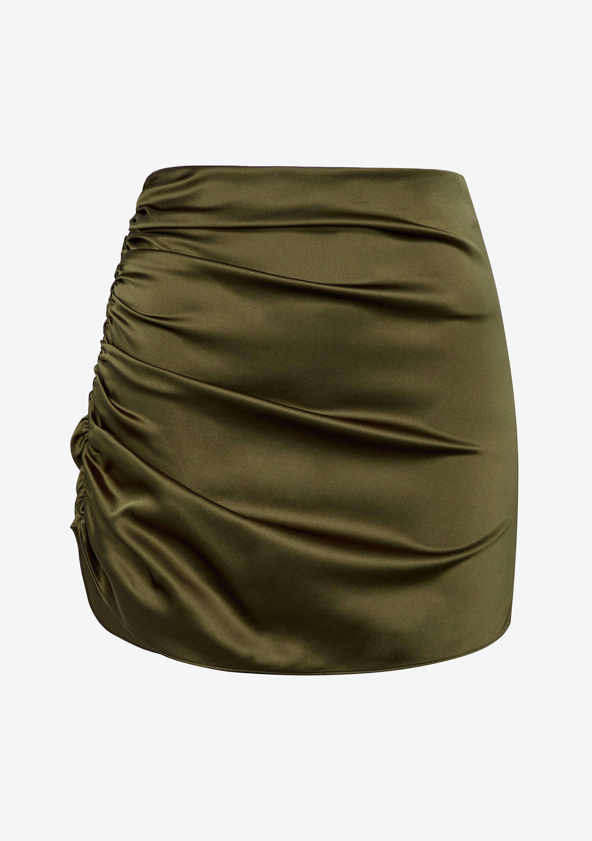 Silk mini pencil clearance skirt