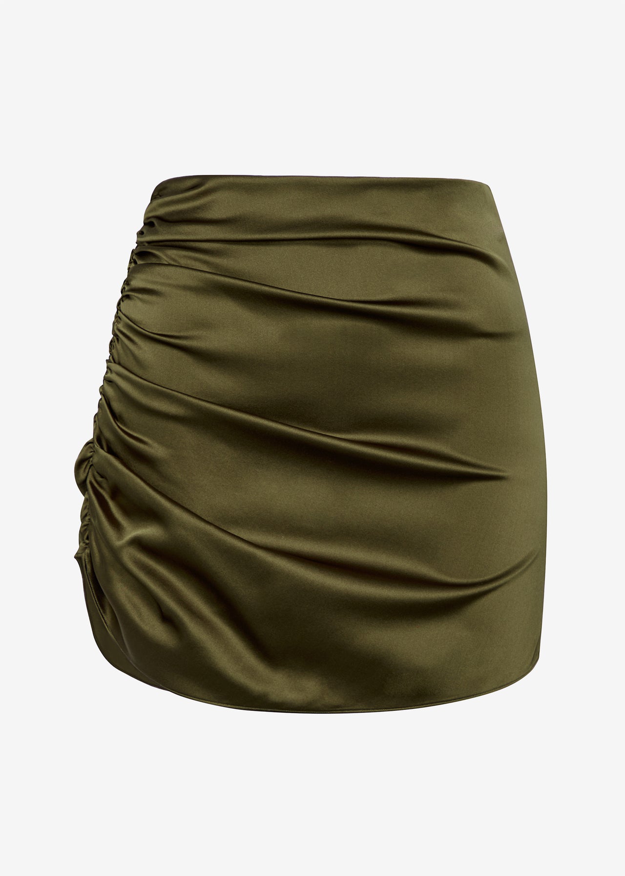 Sapo Silk Mini Skirt