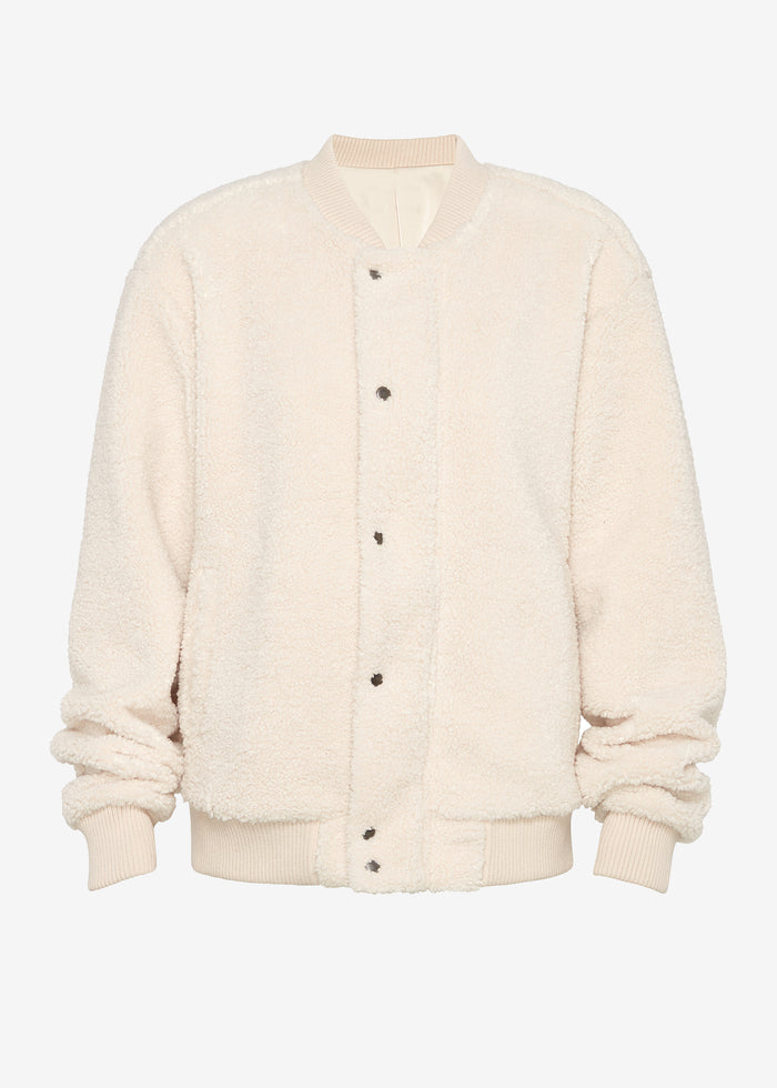 Tobias Teddy Bomber Jacket