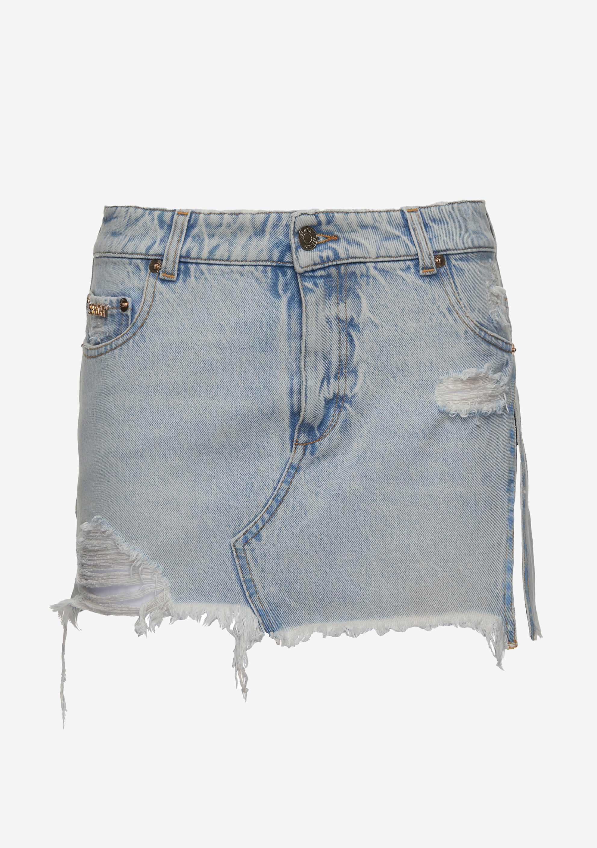 Zuri Denim Skirt – SEROYA NYC