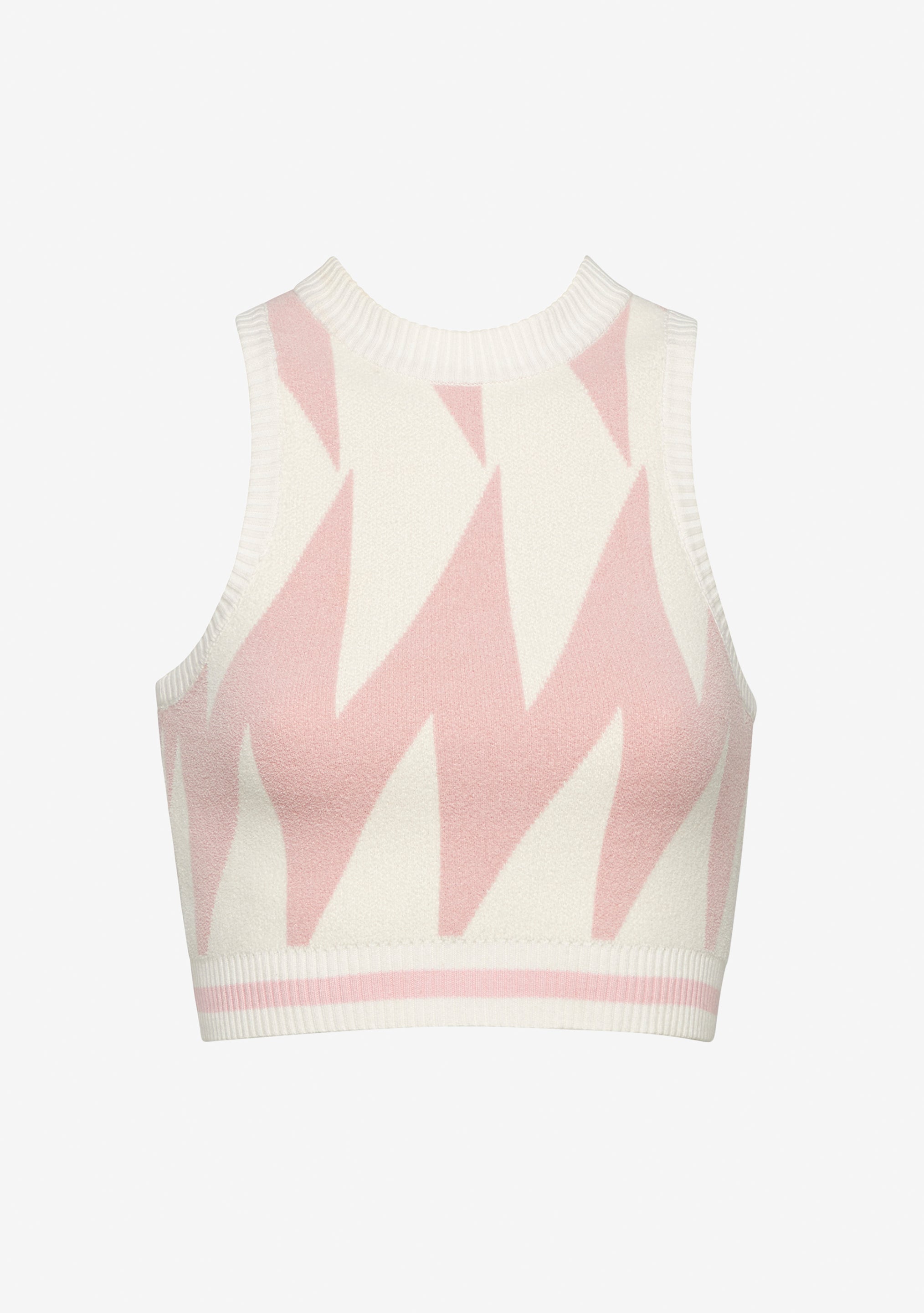 SER.O.YA Zeri Pink White on sale Top Size M